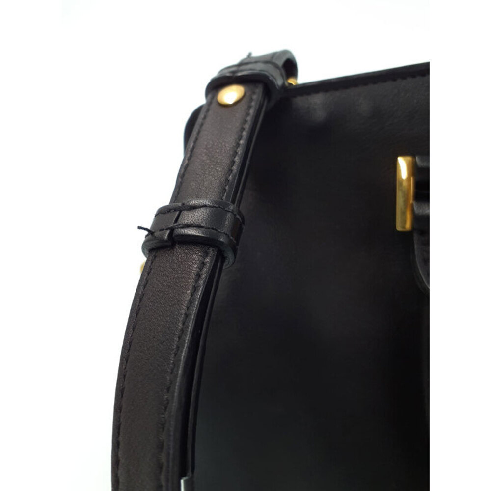 SAINT LAURENT PARIS Monogram Cabas 2way Leather HandBag - Picture 5 of 9